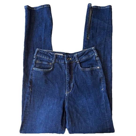 Pilcro Denim - Pilcro Women's The Split Straight Jeans Size 26